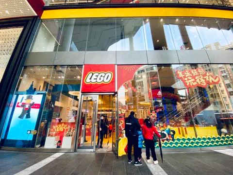 Lego Flagship Store Stock Photos