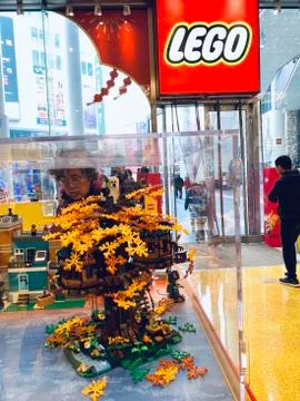Lego Flagship Store Stock Photos
