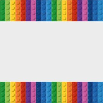 Lego icon. Abstract figure. Vector graphic Stock Illustration