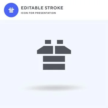 Lego icon vector, filled flat sign, solid pictogram isolated on white, logo i Stock Illustration