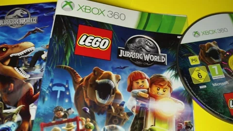 LEGO Jurassic World Stock Footage 167665321