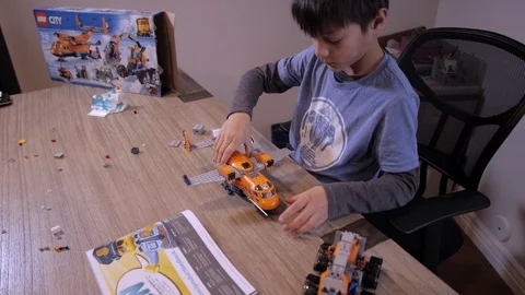 Lego Kid03415386 Video stock 122234038