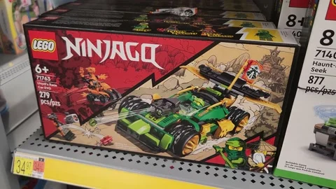Lego Ninjago Retailer Stock Video Pond5