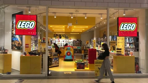 Lego store Video stock 144562805