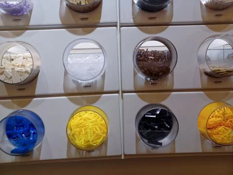 LEGO store inside view Stock Photos