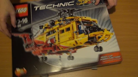 Lego Technic Stock Footage 114636690