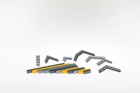 Lego technic pieces Stock Photos