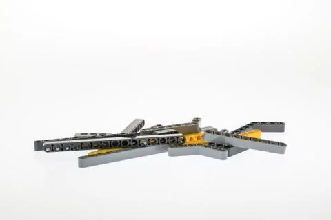 Lego technic pieces Stock Photos