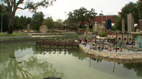 Legoland Florida during Hurricane Irma September 10 2017 Stock Footage 296460750