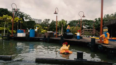 Legoland Foto stock