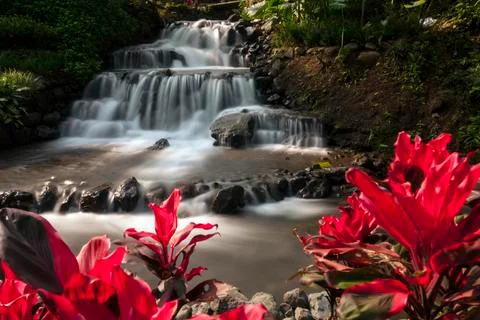 LEGOMORO WATERFALL Stock Photos