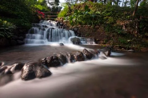 LEGOMORO WATERFALL Stock Photos