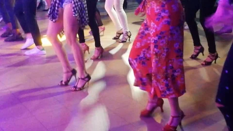 Legs that dance Video stock 91656666