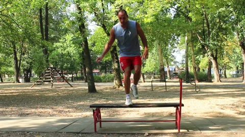 Legs Exercises Stock Footage 30334567