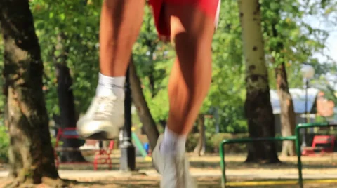 Legs Exercises 스톡 동영상 30336485