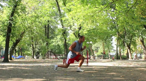 Legs Exercises Stock Footage 30337950