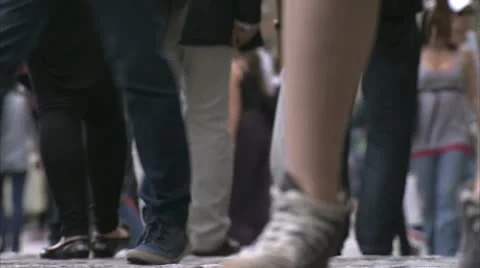 LEGS &amp; FEET Stock Footage 11289568