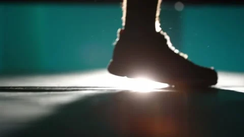 Legs jumping in the frame 2 Video stock 310630990
