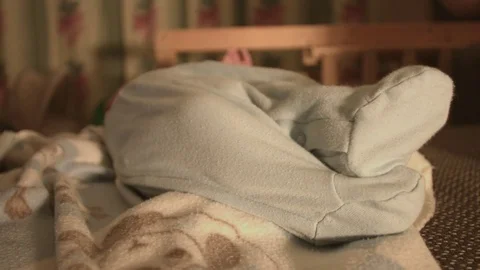 Legs newborn Stock Footage 85199092