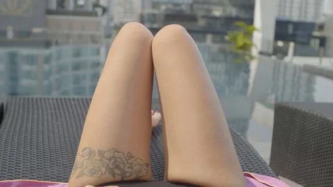 Legs POV View Stock-Footage 102316973