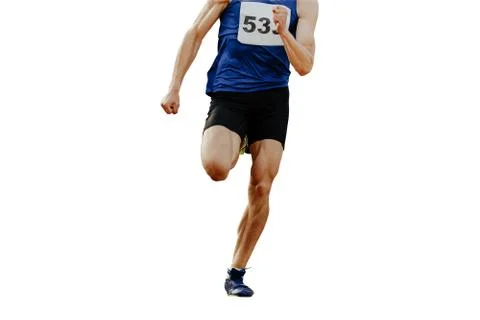 Legs sprinter man runner Stock Photos