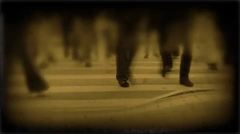 Legs Time Lapse Video stock 7737895