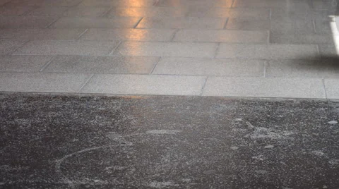 Legs Walking Fast Stock Footage 50135913