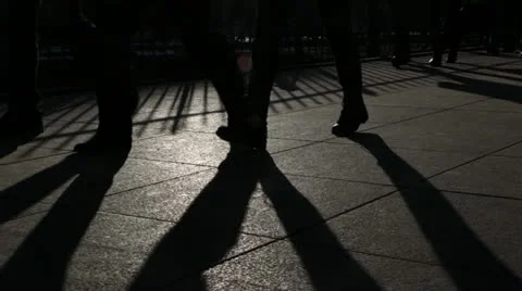 Legs Walking Stock Footage 11497150