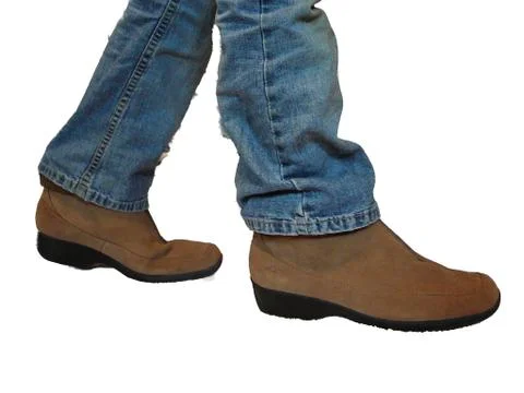 Legs Walking Stock Photos