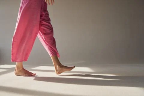 Legs in white background Stock Photos