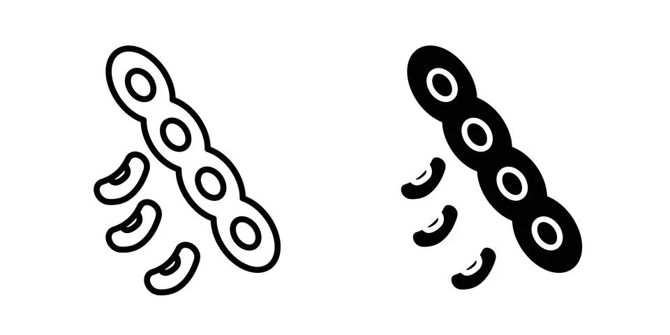 Legume icon design. Simple Vector illustrations.. Stock Illustration