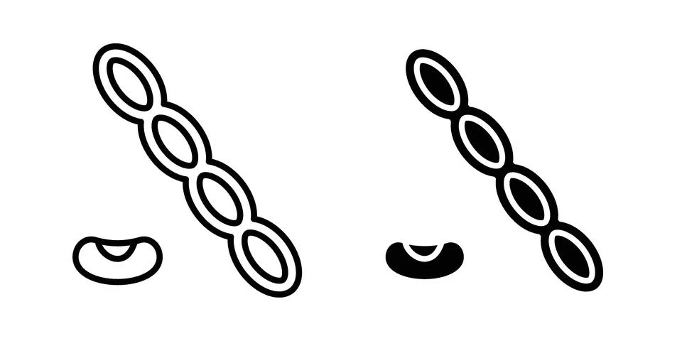 Legume icon set, collection of vector icons Stock Illustration