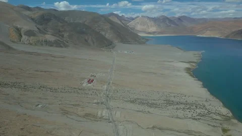 Leh Ladakh Aerial View of Nature Stock Footage 288671853