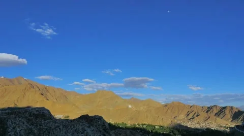 Leh Ladakh Time Lapse Stockbeeldmateriaal 67368096