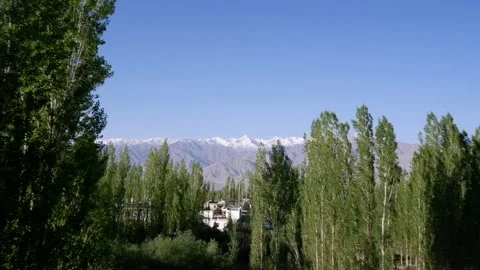 Leh , Ladkha Stock Footage 195982710