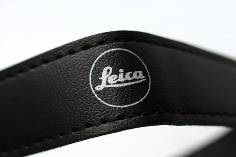 Leica camera strap Stock Photos