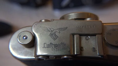 Leica Luftwaffe camera Stock Footage 69750289