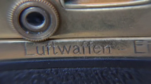 Leica Luftwaffe camera Stock Footage 69750476