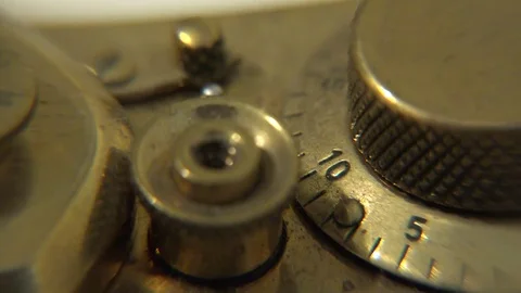 Leica Luftwaffe camera Stock Footage 69750871