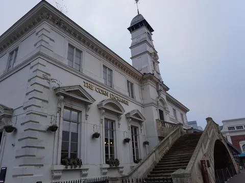 Leicester Corn Exchange Stock Photos