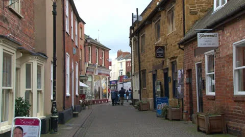 Leicester Old Town 動画素材 23817290