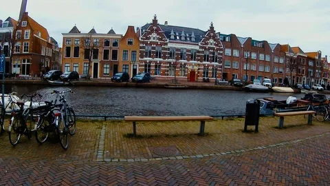 Leiden Netherlands Stock Footage 108171128