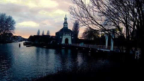 Leiden Netherlands Stock Footage 108171606