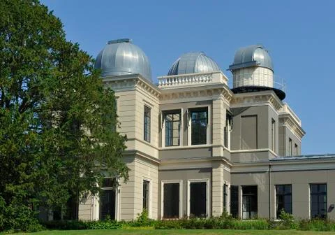 Leiden observatory Stock Photos