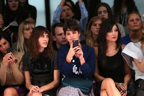  Leigh Lezark, Alexa Chung, Pixie Geldof and Daisy Lowe at the House of Ho... 写真素材