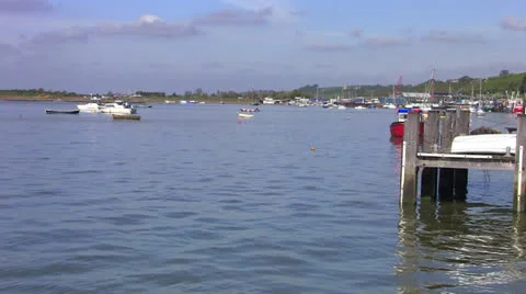 Leigh On Sea Seafront Graded Stock Footage 23497071