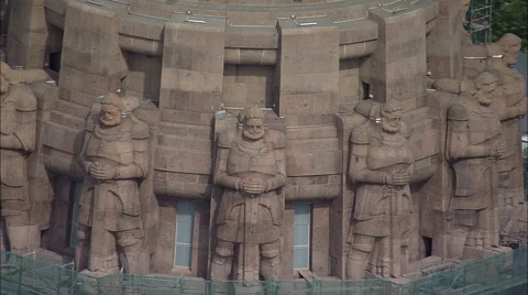 Leipzig - Battle Of Nations Monument Video stock 65379687
