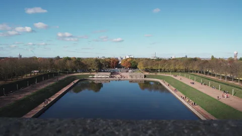 Leipzig Battle of the Nations Monument in German Volkerschlachtdenkmal. Leipzig Video stock 324867848