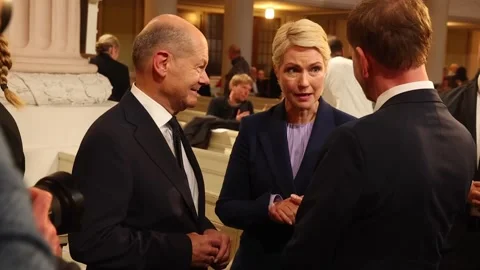 Leipzig commemorates 35 years of the Peaceful Revolution, LEIPZIG, DE - 09 Oct 2 Video stock 287510851
