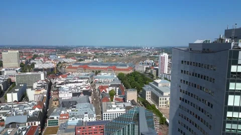 Leipzig, Germany - 08/28/2024: leipzig, germany featuring the cit Video stock 284404345